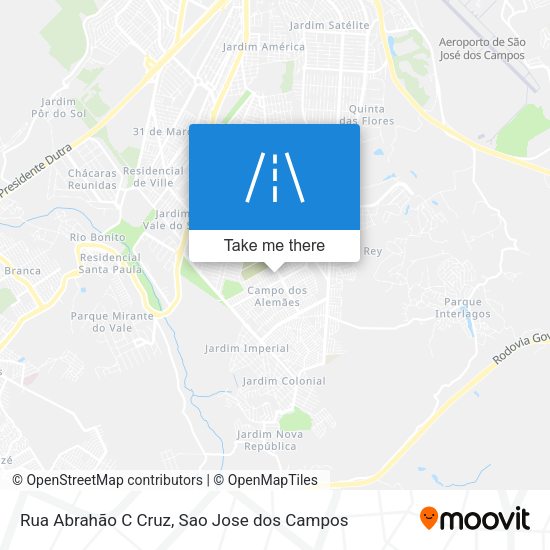 Rua Abrahão C Cruz map