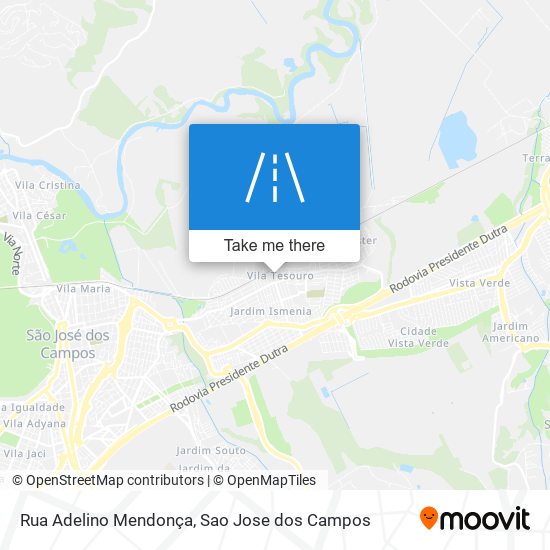 Rua Adelino Mendonça map