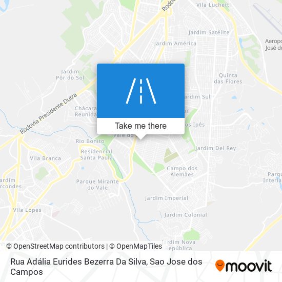 Rua Adália Eurides Bezerra Da Silva map