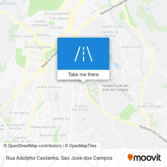 Rua Adolpho Castanho map