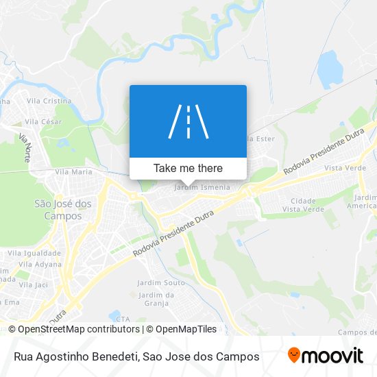 Rua Agostinho Benedeti map