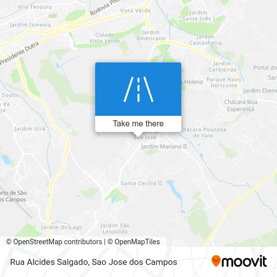 Rua Alcides Salgado map