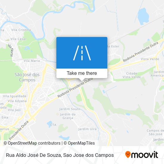 Rua Aldo José De Souza map