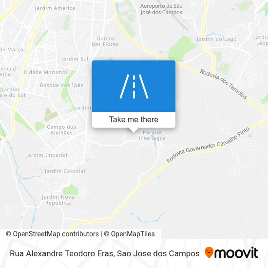 Rua Alexandre Teodoro Eras map