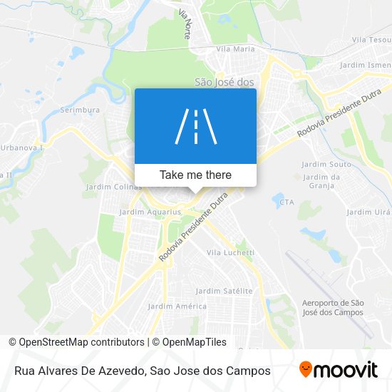 Rua Alvares De Azevedo map