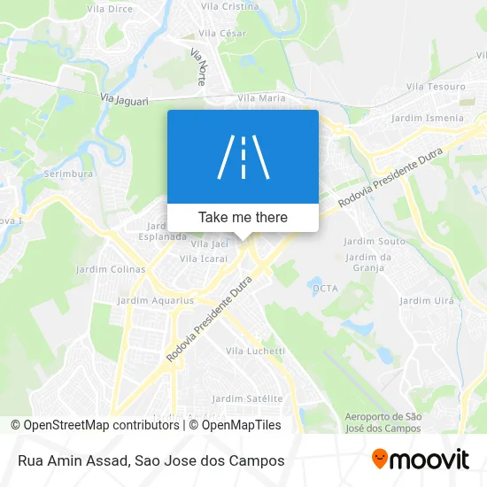 Rua Amin Assad map