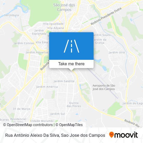 Rua Antônio Aleixo Da Silva map