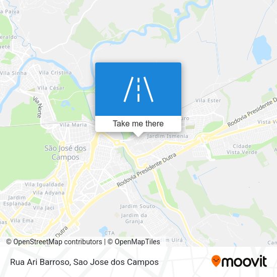 Rua Ari Barroso map