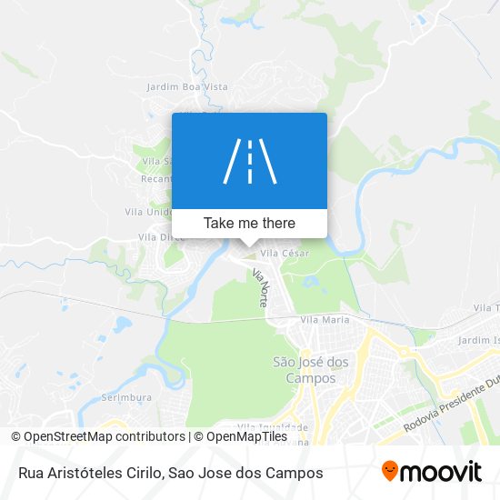 Rua Aristóteles Cirilo map