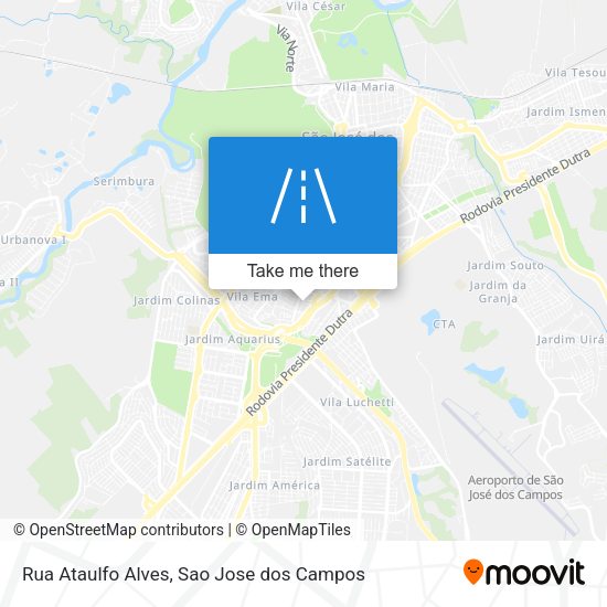 Rua Ataulfo Alves map