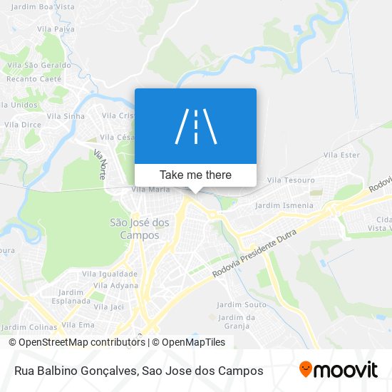 Rua Balbino Gonçalves map