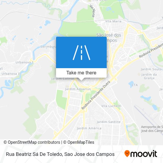 Rua Beatriz Sá De Toledo map