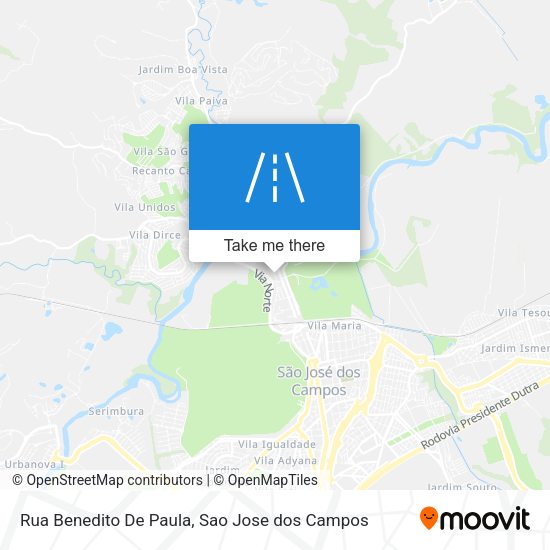 Rua Benedito De Paula map