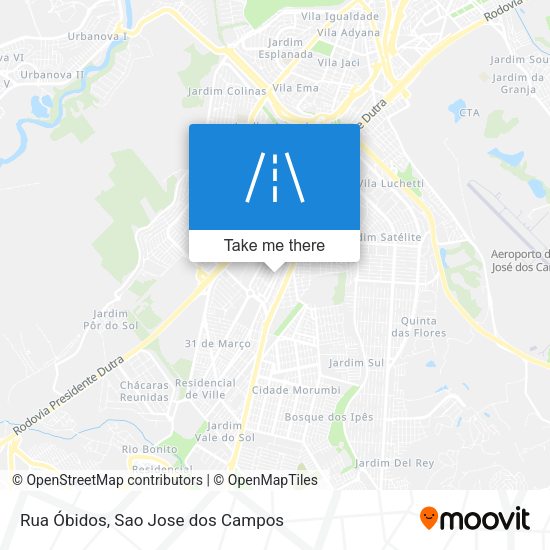 Rua Óbidos map