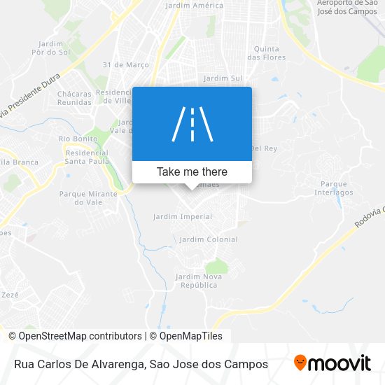 Rua Carlos De Alvarenga map