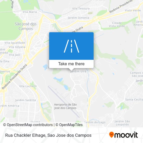 Rua Chackler Elhage map