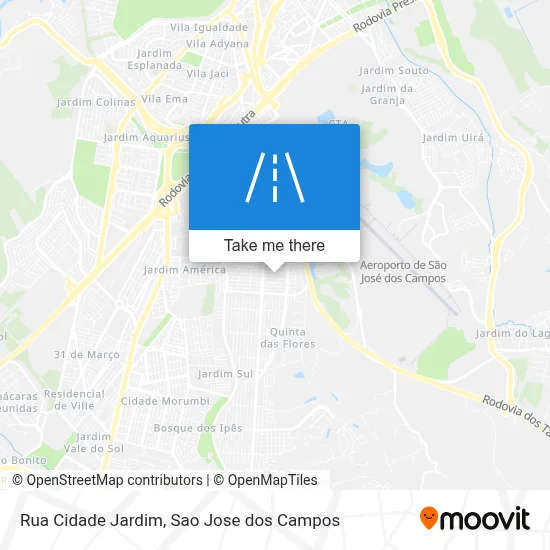 Rua Cidade Jardim map