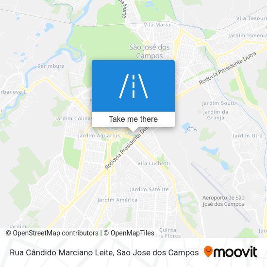 Rua Cândido Marciano Leite map