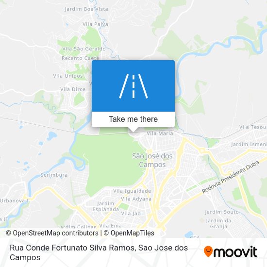 Rua Conde Fortunato Silva Ramos map