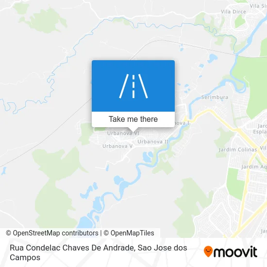 Rua Condelac Chaves De Andrade map