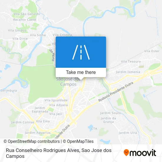 Rua Conselheiro Rodrigues Alves map