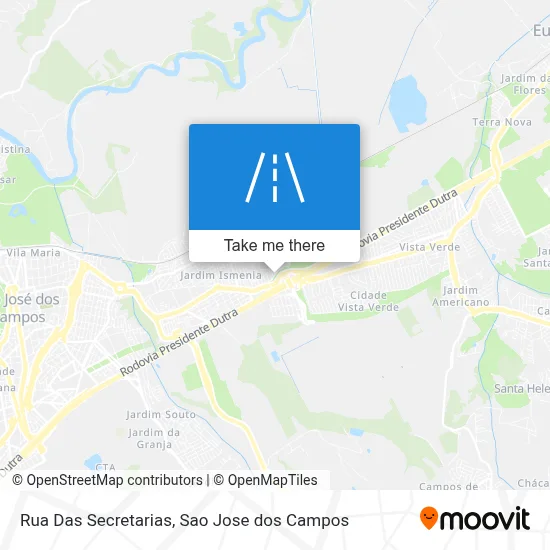 Rua Das Secretarias map