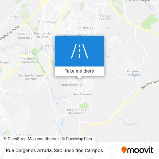 Rua Diogenes Arruda map