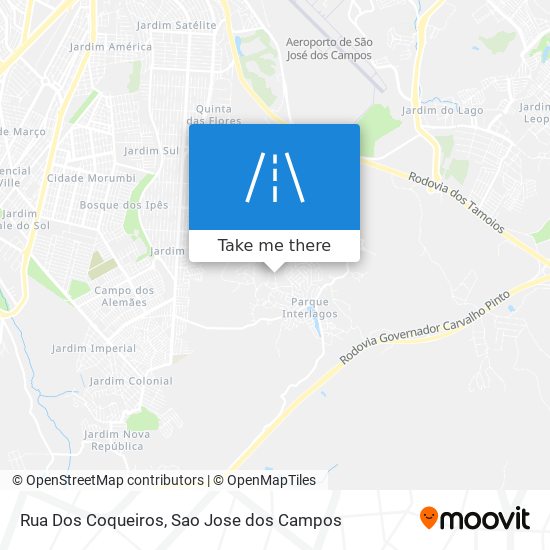 Rua Dos Coqueiros map