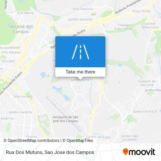 Rua Dos Mutuns map