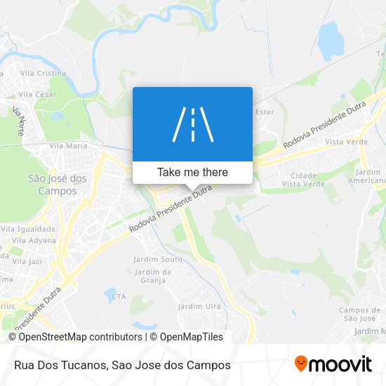 Rua Dos Tucanos map