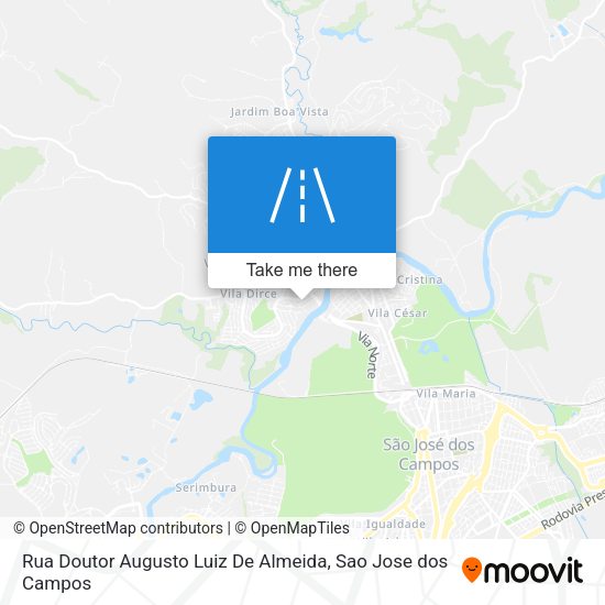 Rua Doutor Augusto Luiz De Almeida map