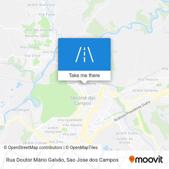 Rua Doutor Mário Galvão map