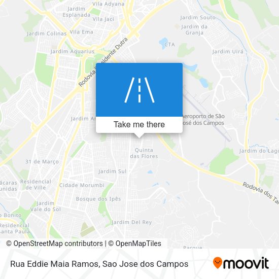 Rua Eddie Maia Ramos map