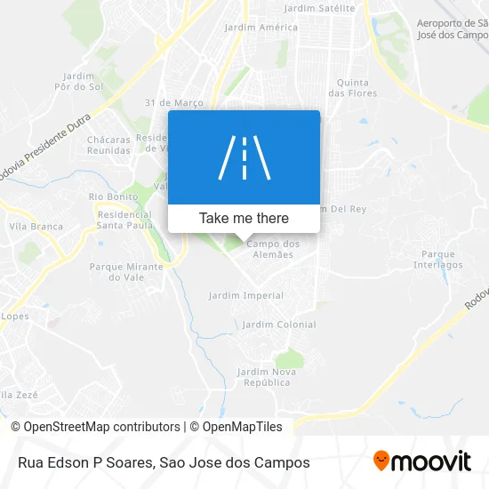 Rua Edson P Soares map