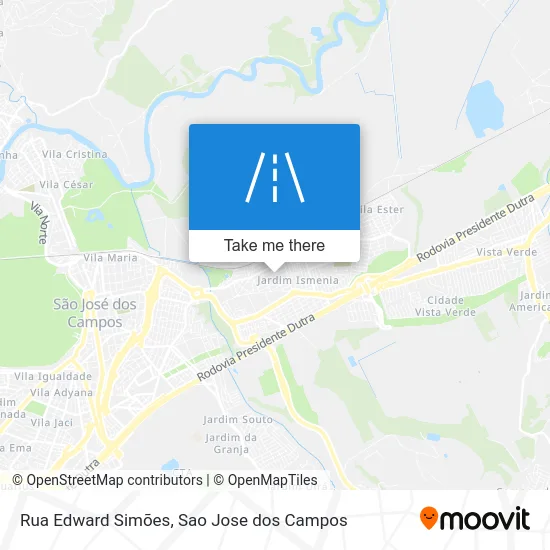 Rua Edward Simões map