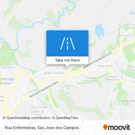 Rua Enfermeiras map