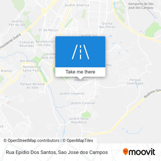 Rua Epídio Dos Santos map