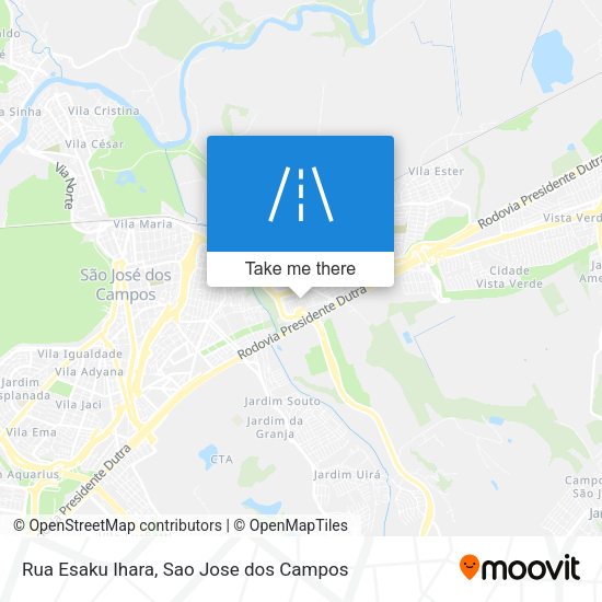 Rua Esaku Ihara map
