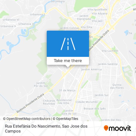 Rua Estefânia Do Nascimento map