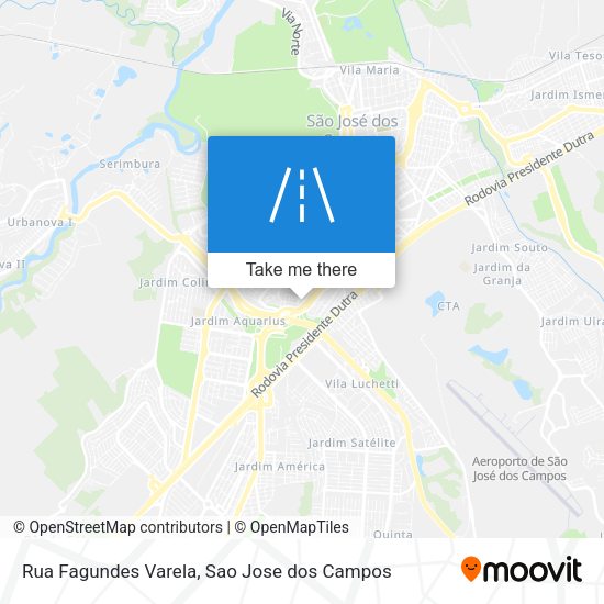 Rua Fagundes Varela map