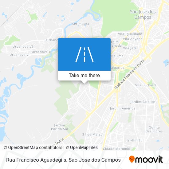Rua Francisco Aguadegils map