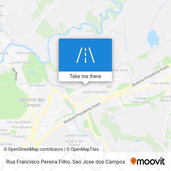 Rua Francisco Pereira Filho map