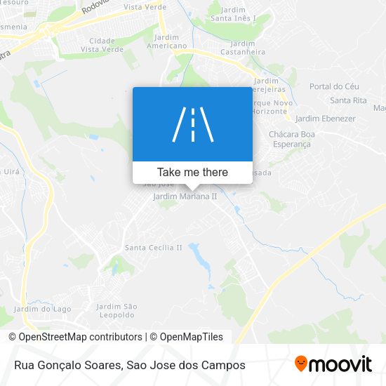 Rua Gonçalo Soares map