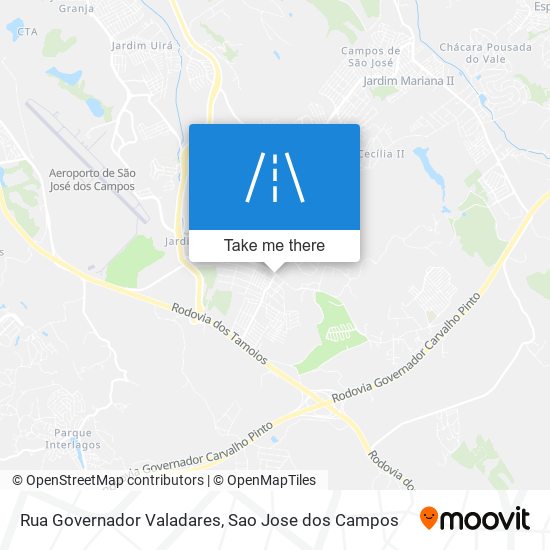 Rua Governador Valadares map