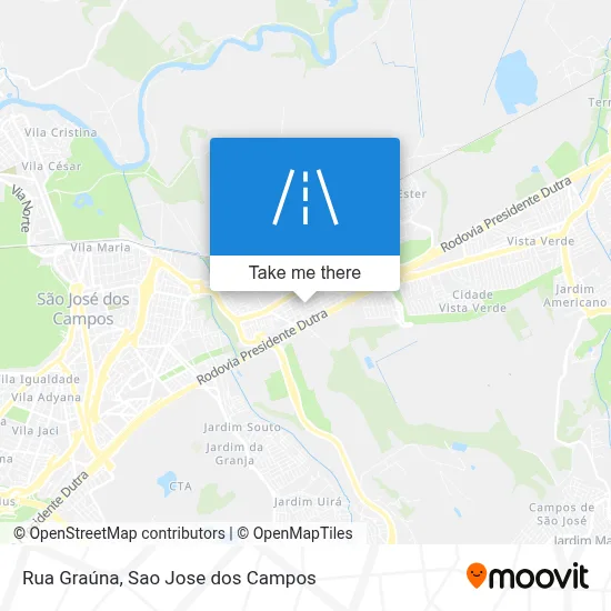 Rua Graúna map