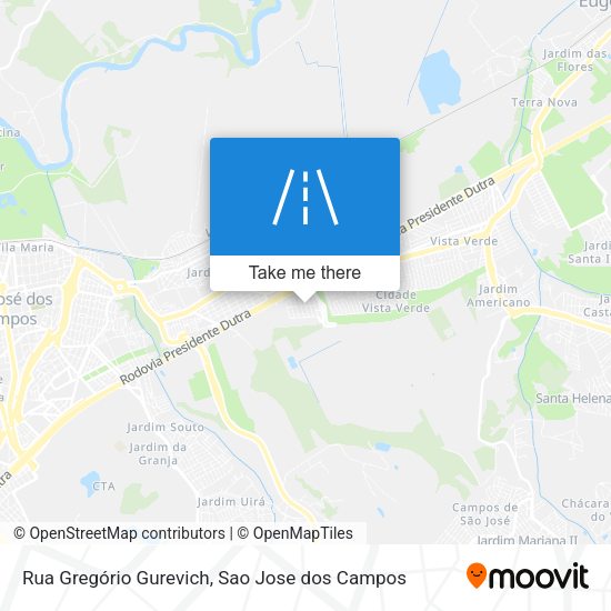 Rua Gregório Gurevich map