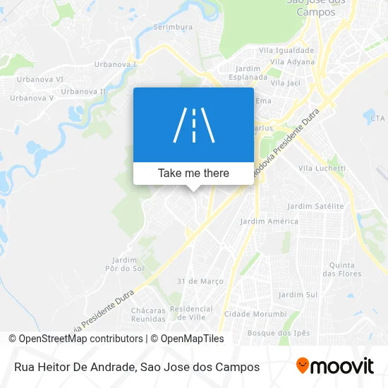 Rua Heitor De Andrade map
