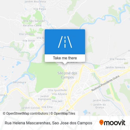 Rua Helena Mascarenhas map