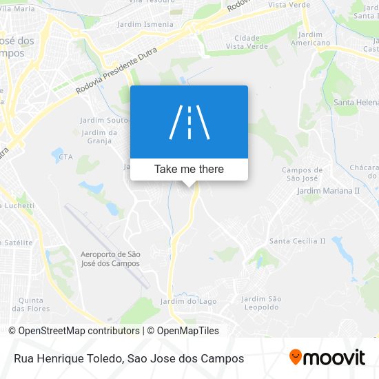 Rua Henrique Toledo map