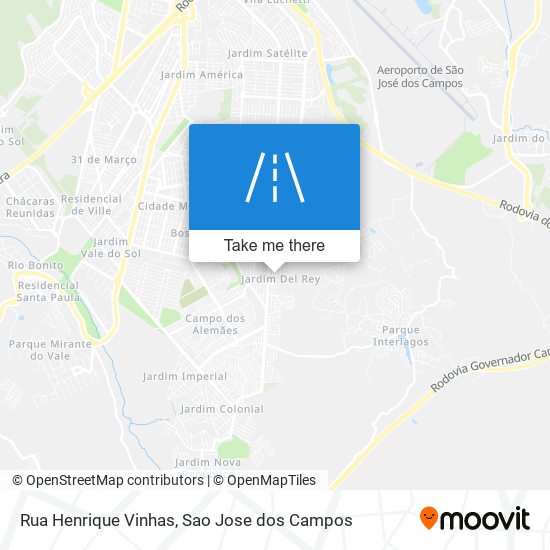 Rua Henrique Vinhas map